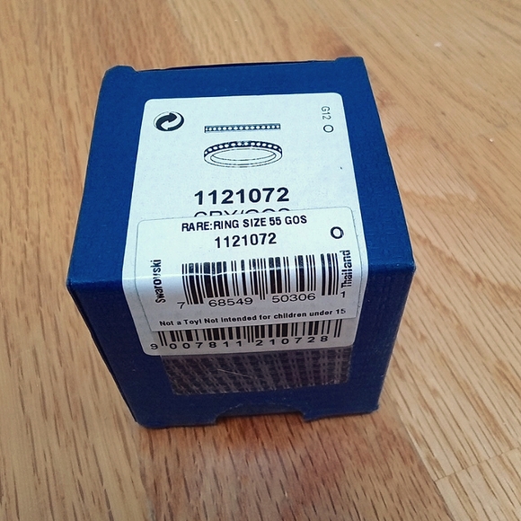 NEW! SWAROVSKI Half Circle Zirconia Band SZ 55=US 6 3/4 - Picture 3 of 7